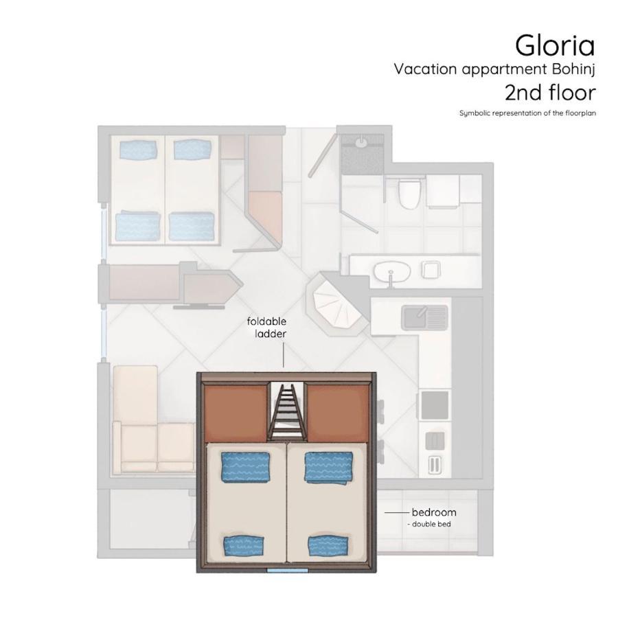 Gloria Holiday - Apartment Bohinj Exteriör bild
